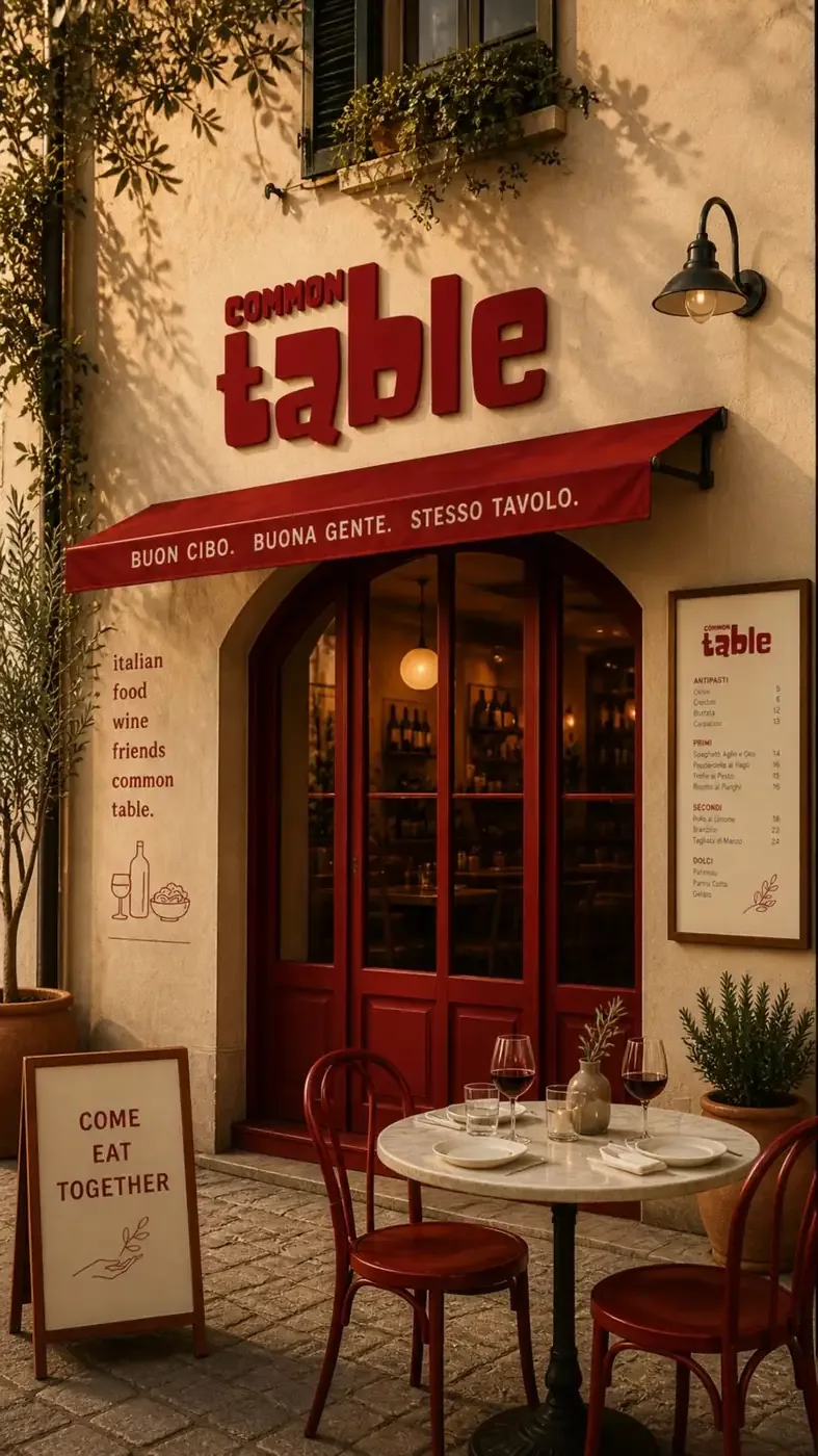 Common Table restaurant storefront
