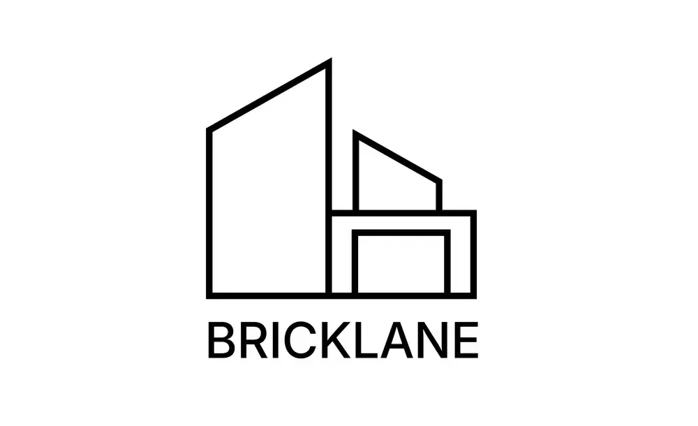 Bricklane logo, black on white